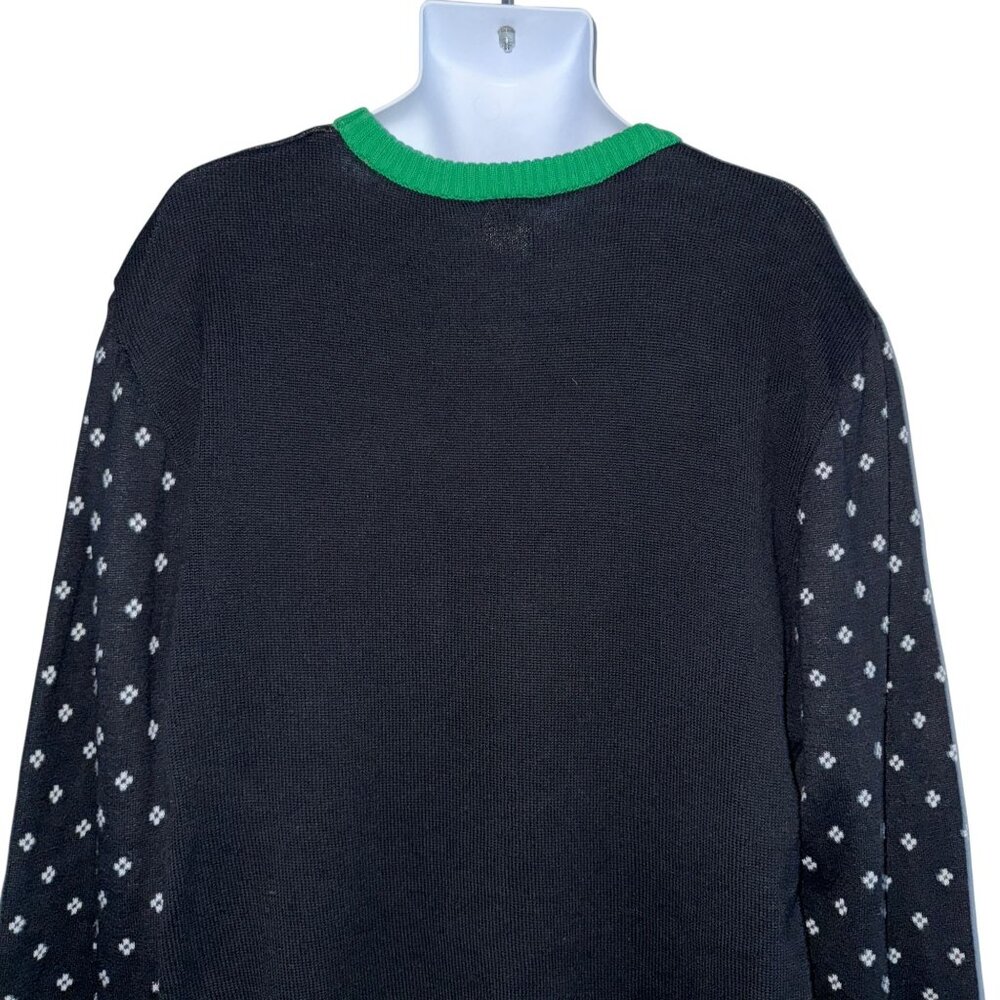Star Wars Darth Vader Sweater Mens XL Ugly Christmas Holiday Candy Canes Black - Picture 7 of 9